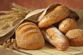 Loaves of fresh-baked bread